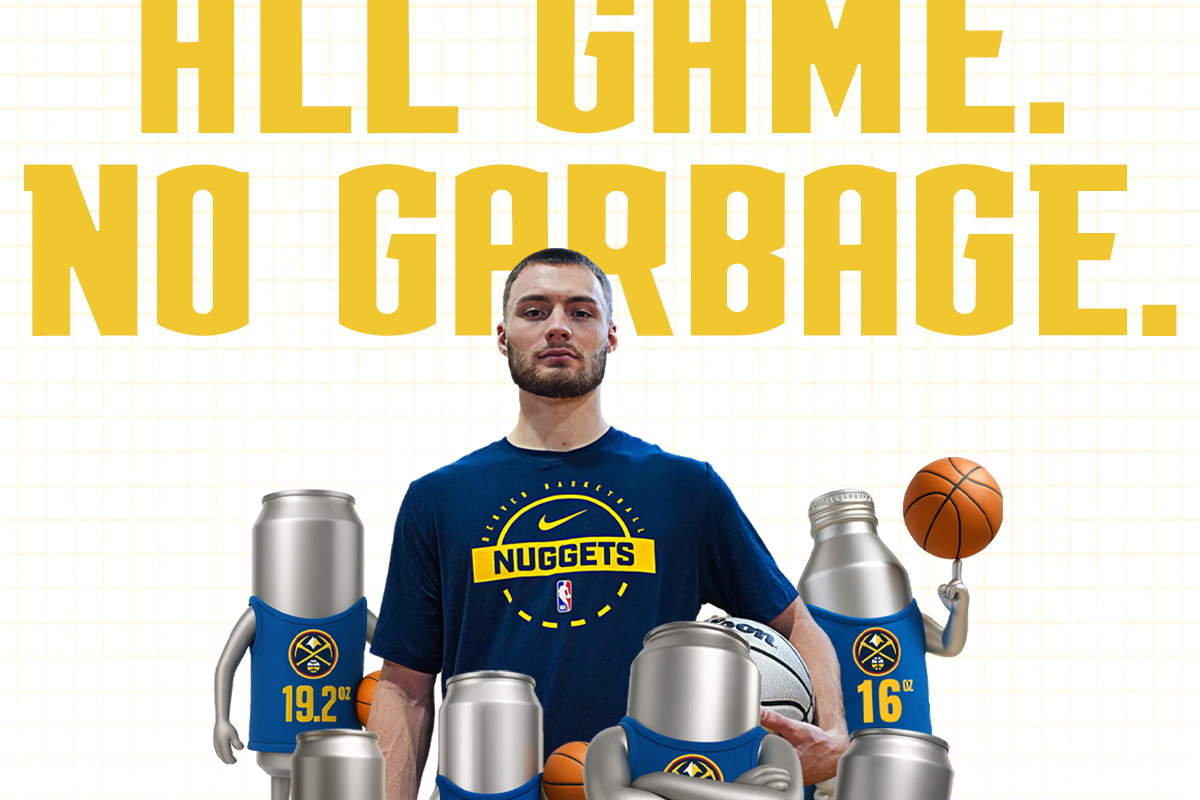 Ball Corporation launches ‘Aluminum Assists’—a season-long fan tournament to drive green action at Ball Arena with the Denver Nuggets and Colorado Avalanche