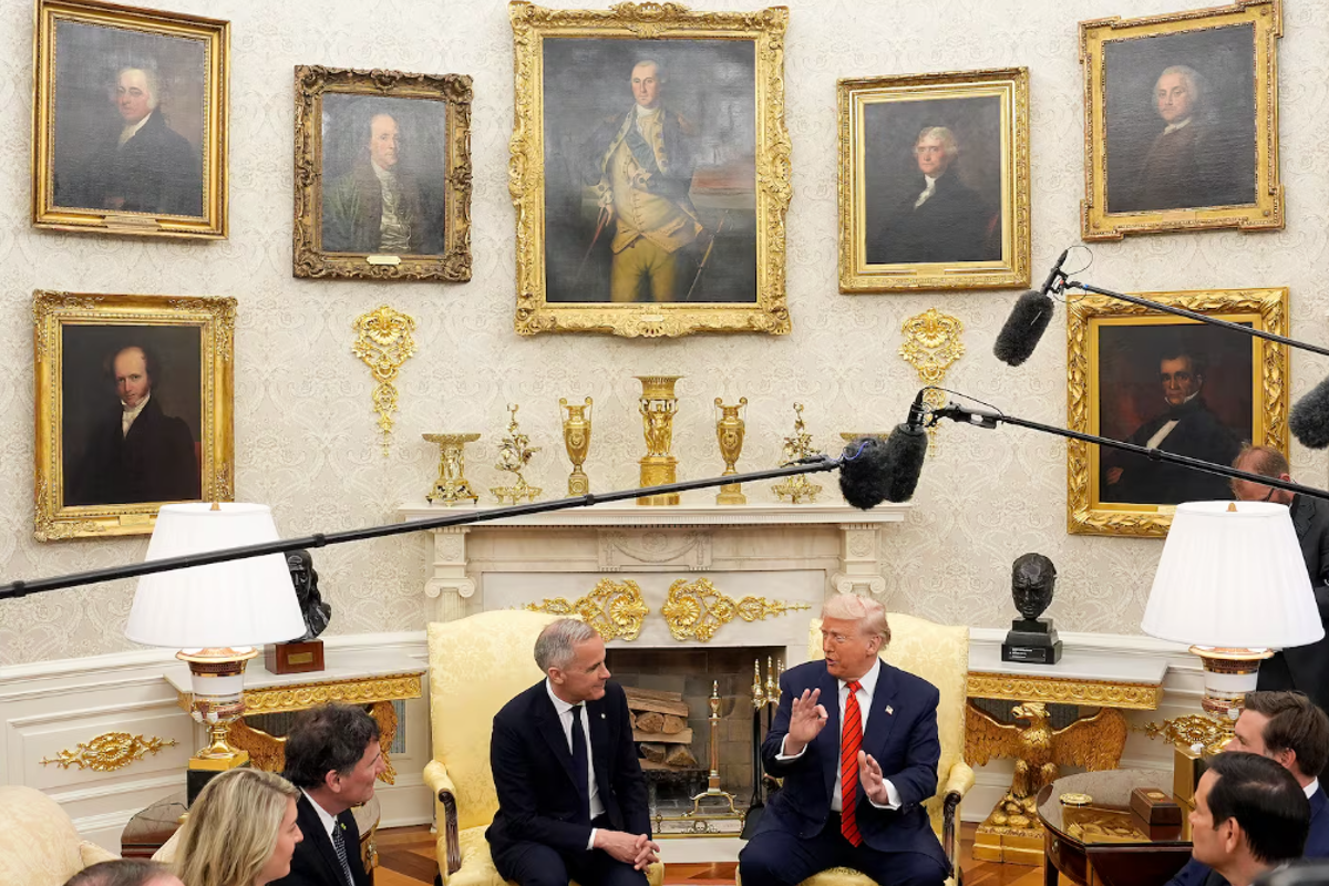 Carney & Trump’s next meeting may unlock movement on the ongoing aluminium & steel tariffs