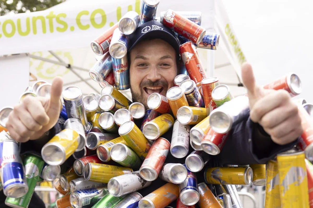 Every Can Counts recycles over 75,000 aluminium cans in the UK and Ireland