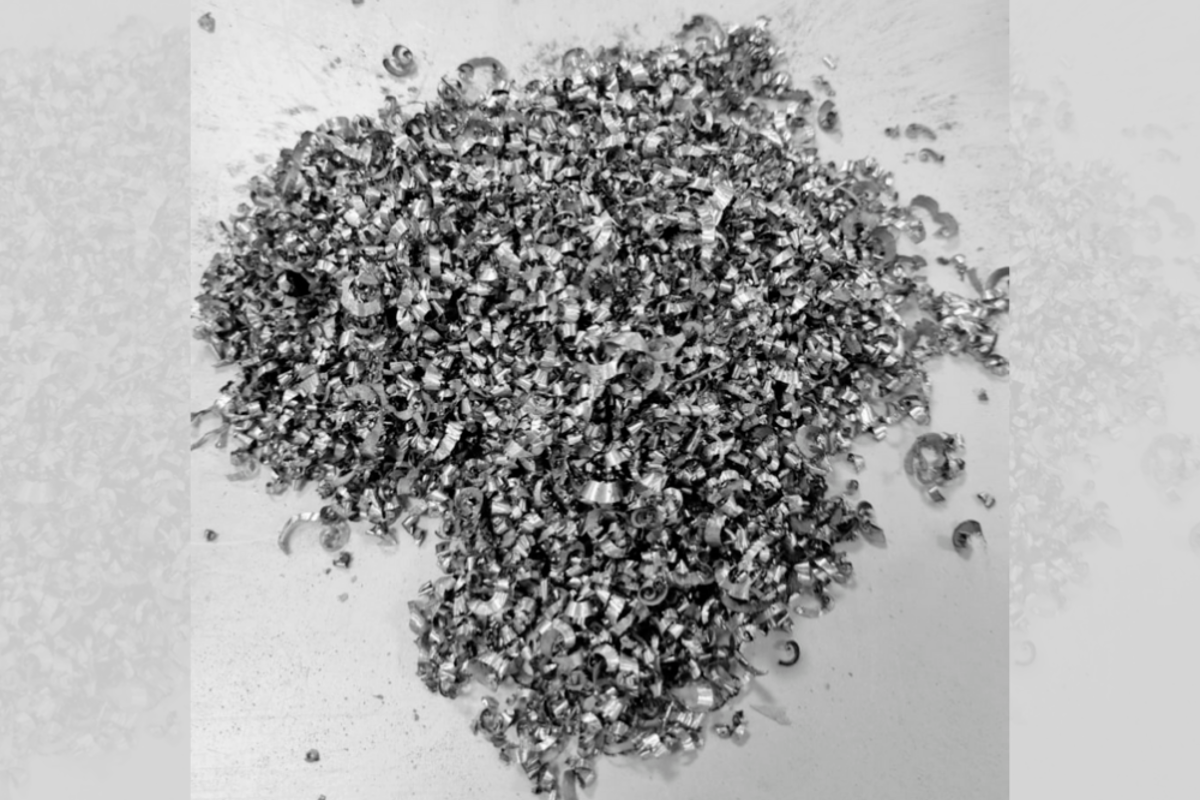 Find out what happens when scrap aluminium engine residue is mixed with concrete