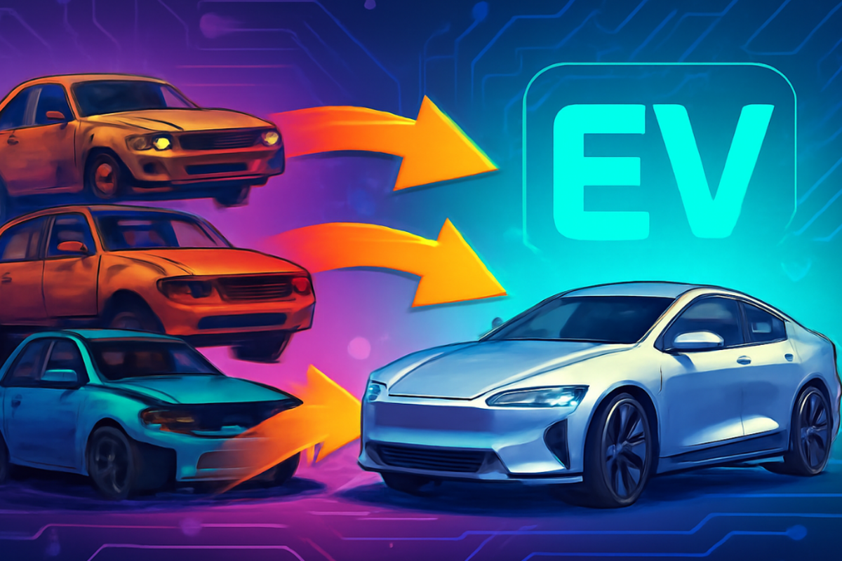 Here’s how to turn 9Mt of car waste into aluminium alloy for next-gen EVs