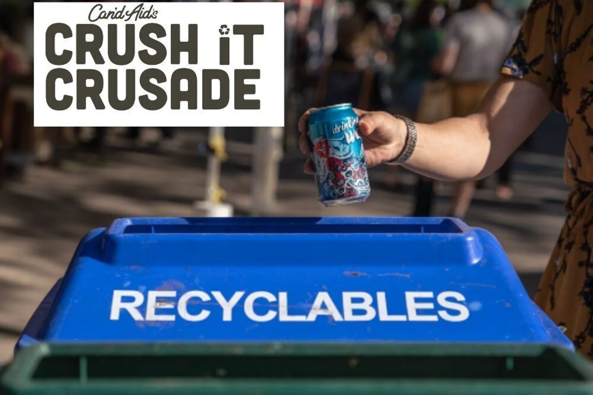 From 2014 till today, Crush It Crusade records 1,200+ aluminium cans recycled & reused