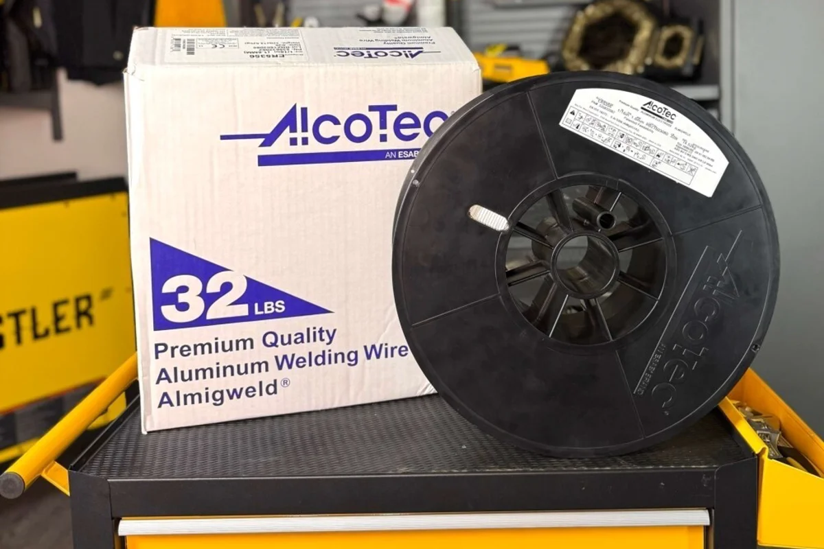 AlcoTec introduces 32-lb spools to boost productivity in high-volume aluminium MIG welding