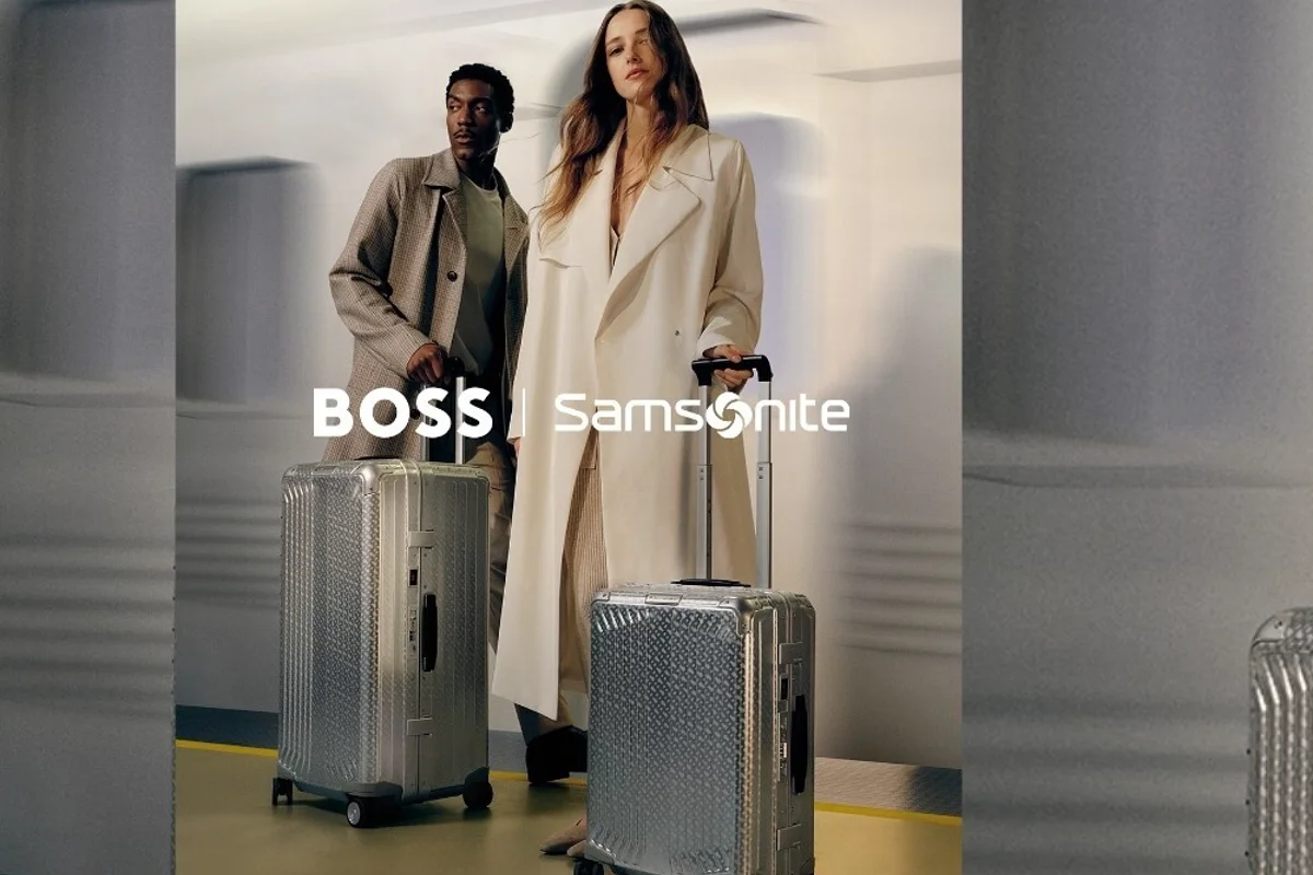 Hugo BOSS x Samsonite- the sustainable duo is back with their latest launch of aluminium capsule luggage collection