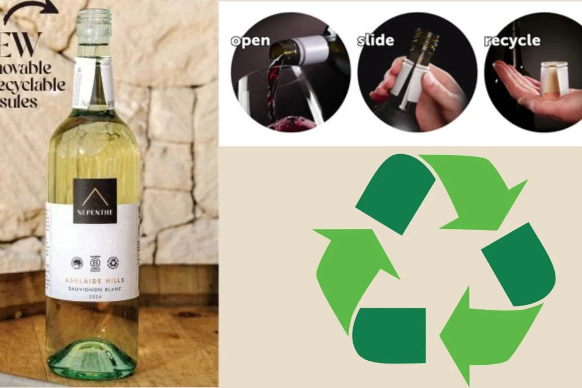New design from Nepenthe Wines allows customers to separate aluminium from glass