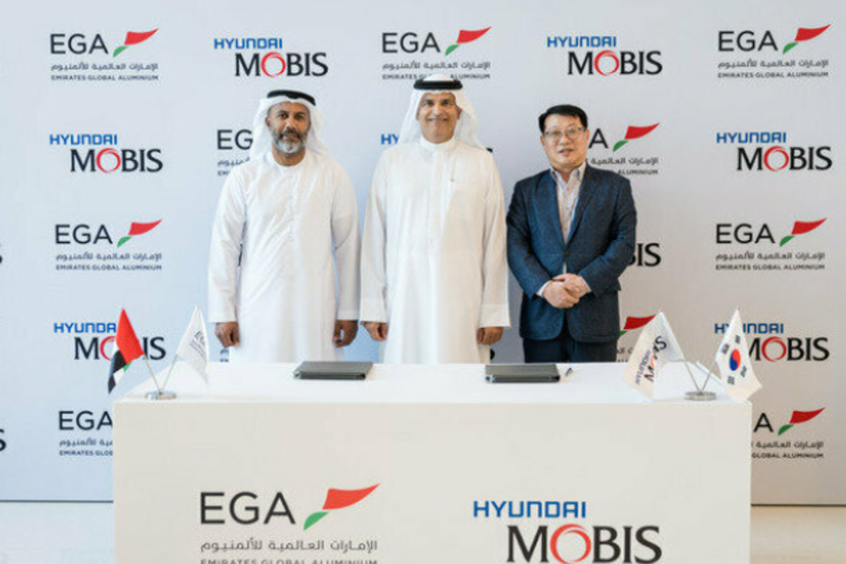 EGA announces plan to expand the supply of CelestiAL solar aluminium to Hyundai Mobis