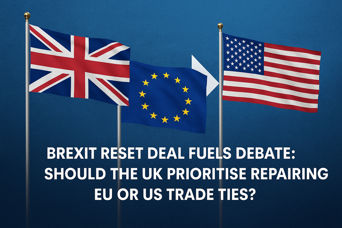 UK resetting Brexit? Which trade partner, Brussels or Washington, deserves Britain’s top attention?