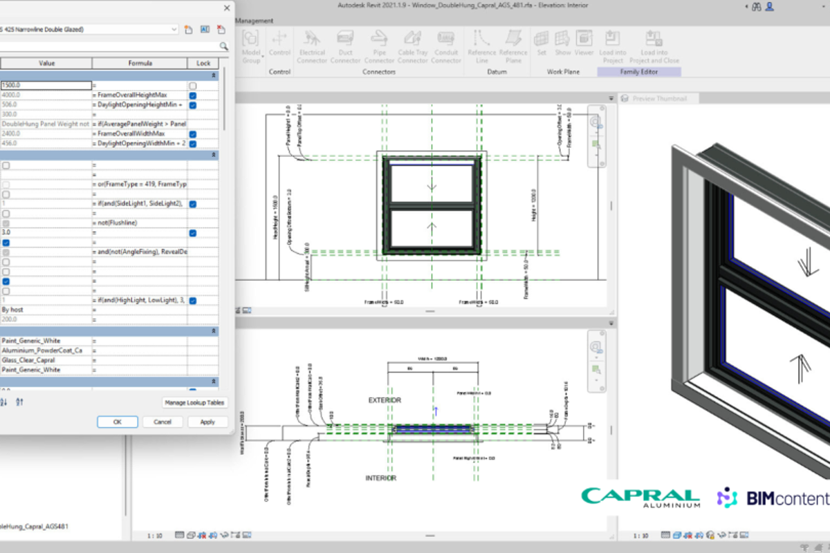 Capral Aluminium’s cutting-edge Revit 3D Library sets new standard for digital design in architecture