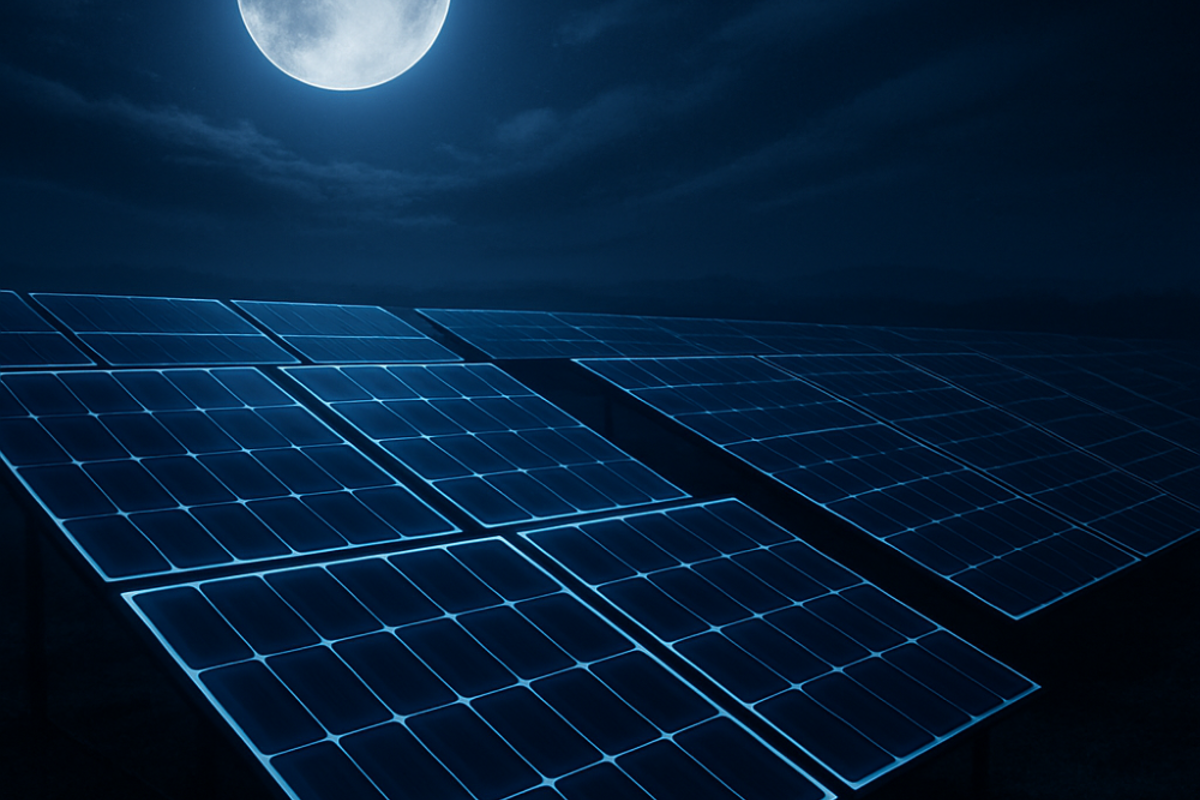 Moonlight-powered panels to mark a new milestone in renewable energy