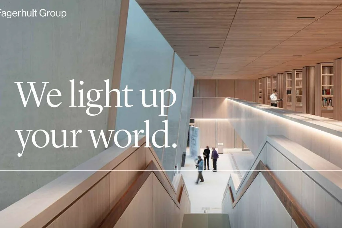 Fagerhult aims to lower its carbon footprint by 225 tonnes with recycled aluminium usage