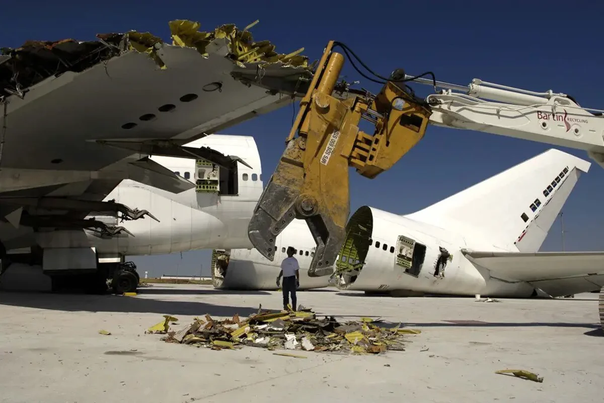 How aircraft recycling supports aluminum’s circular economy goals