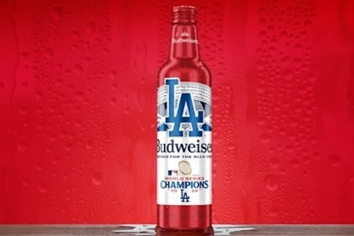 Budweiser releases special edition Dodgers World Series Champions Aluminum Bottle
