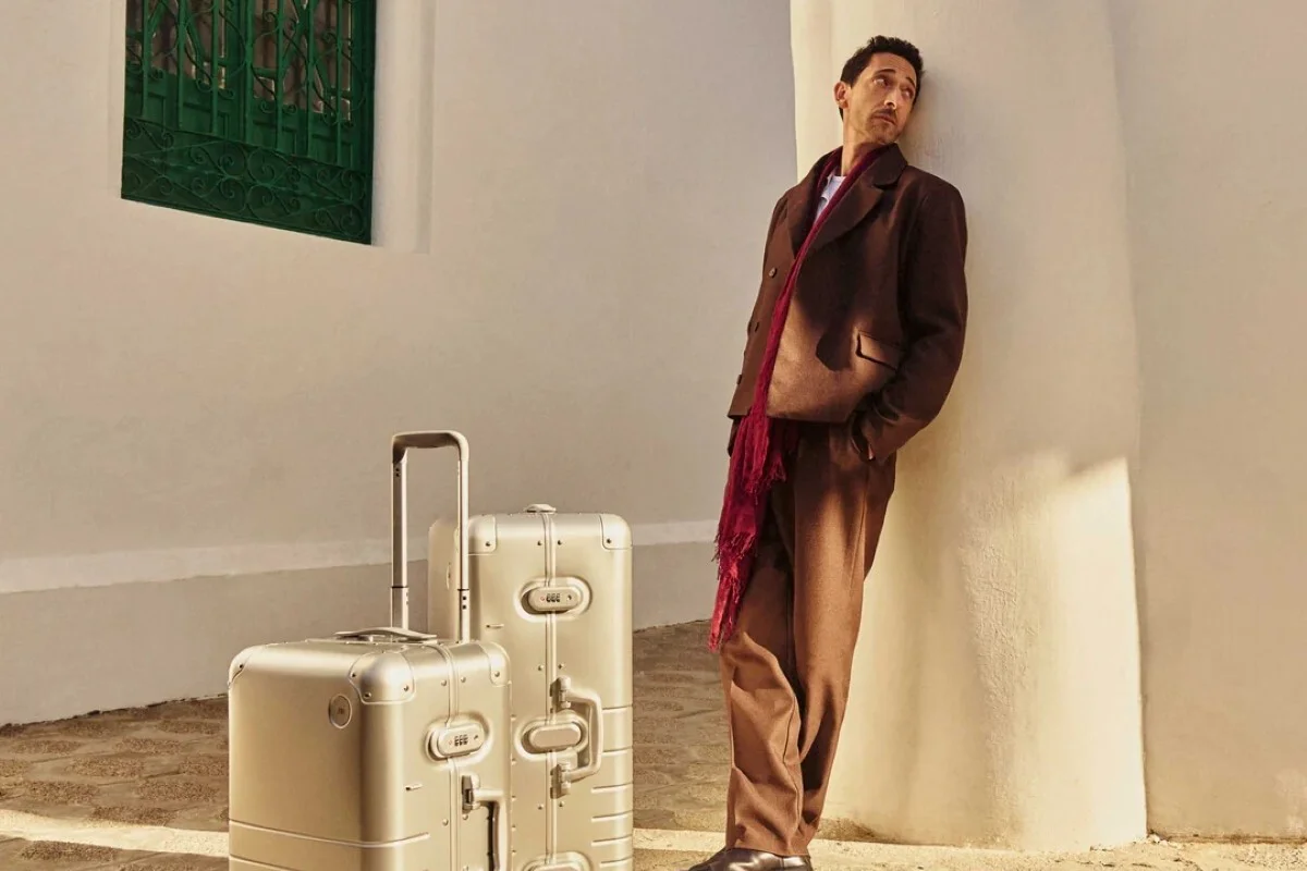 Monos redefines travel with all-aluminium luggage starring Adrien Brody