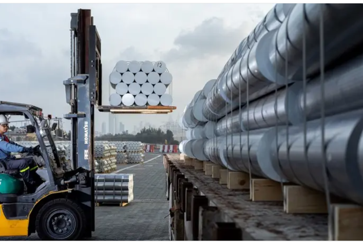 Aluminium shipments from UAE to the US hit record levels amid tariff fears