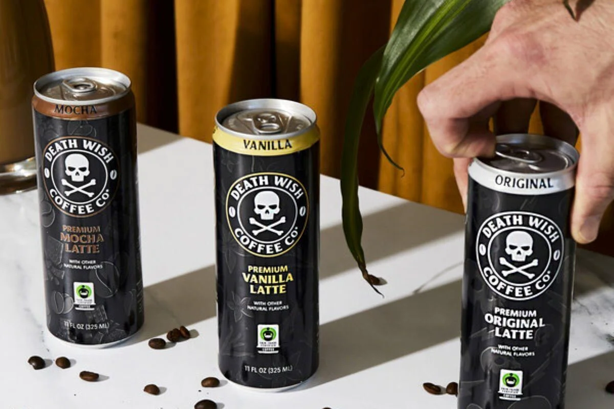 Strong, healthy and on the go: Death Wish launches new aluminium canned lattes across US