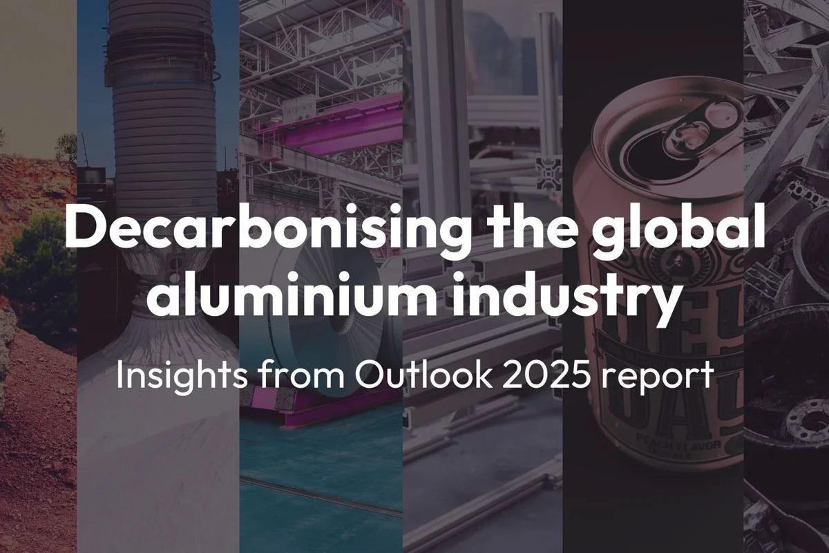 Decarbonising aluminium, a roadmap from Outlook 2025