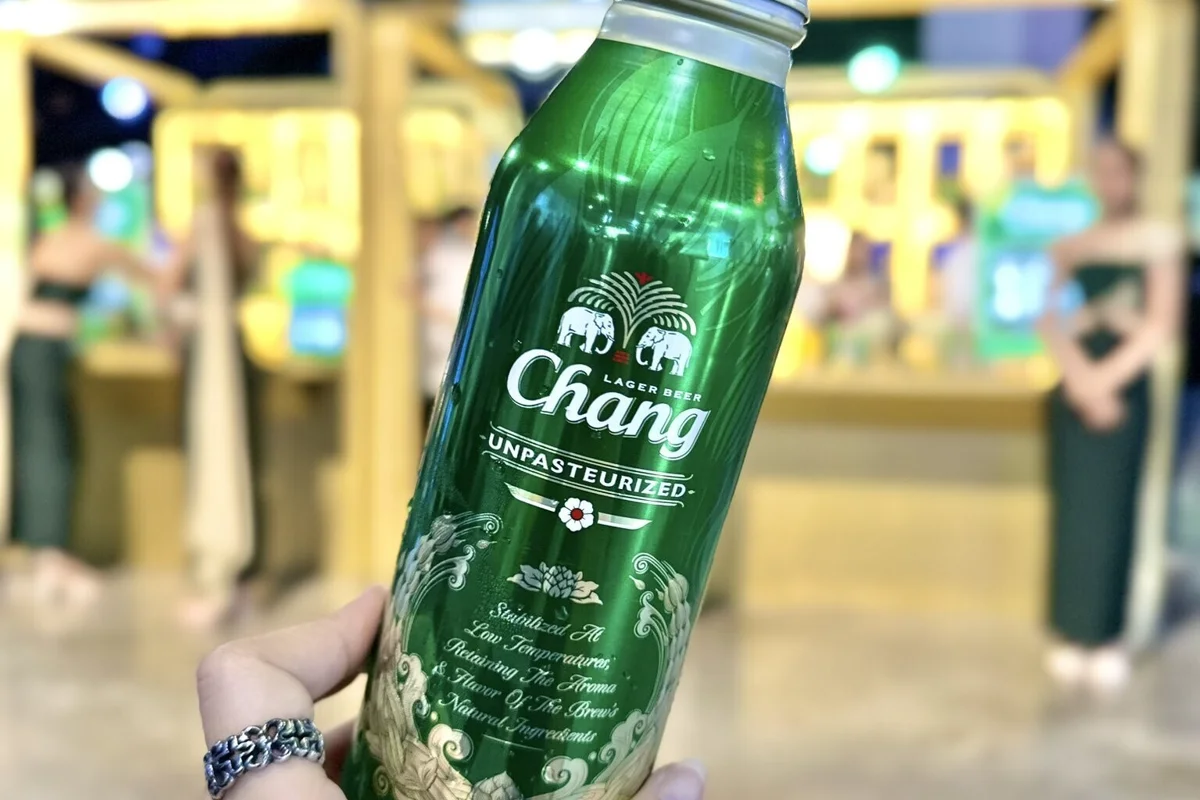Chang's introduction to unpasteurised beer in aluminium bottles is a step closer to sustainability goals