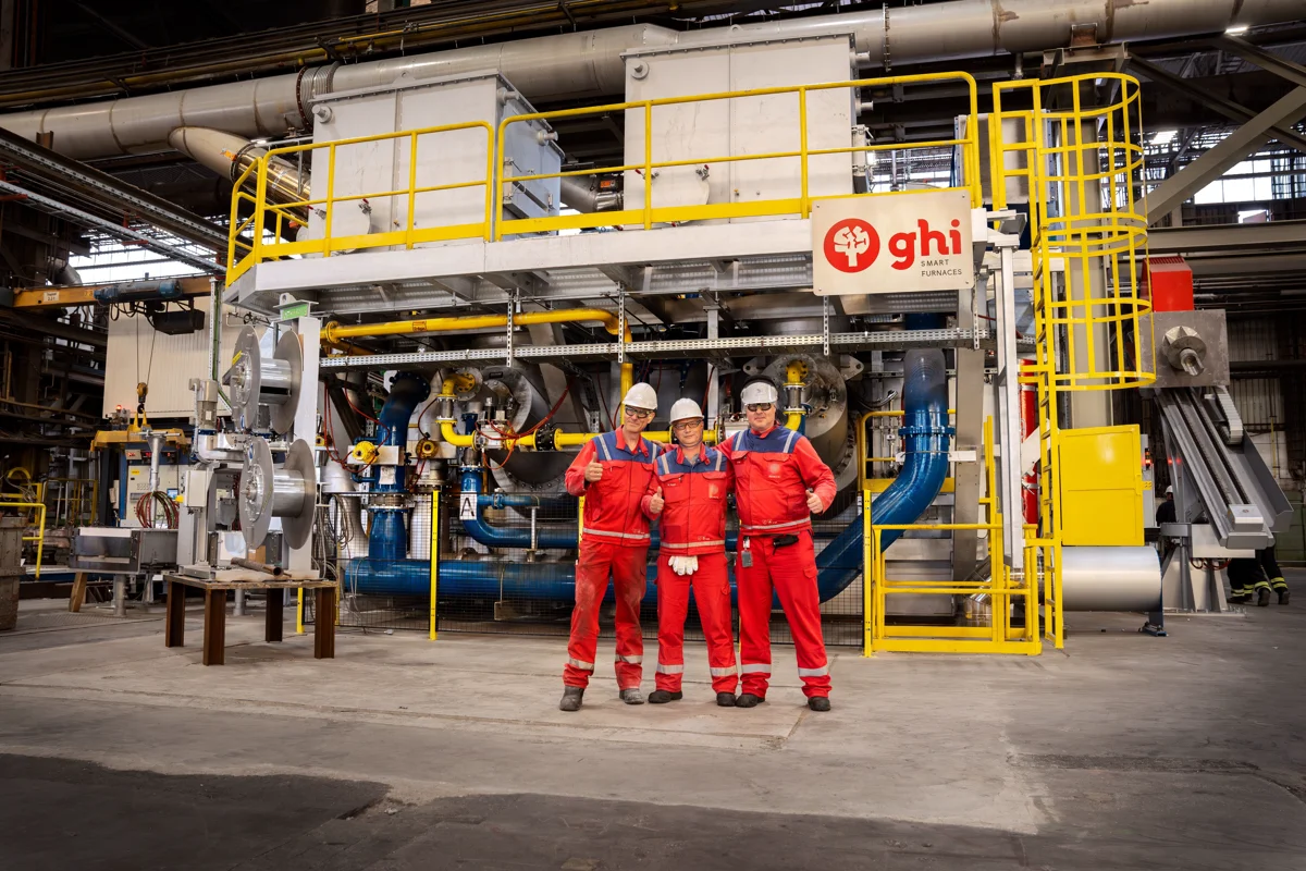 Speira's 6.4 million euros worth of new furnace saves 15 per cent of energy consumption
