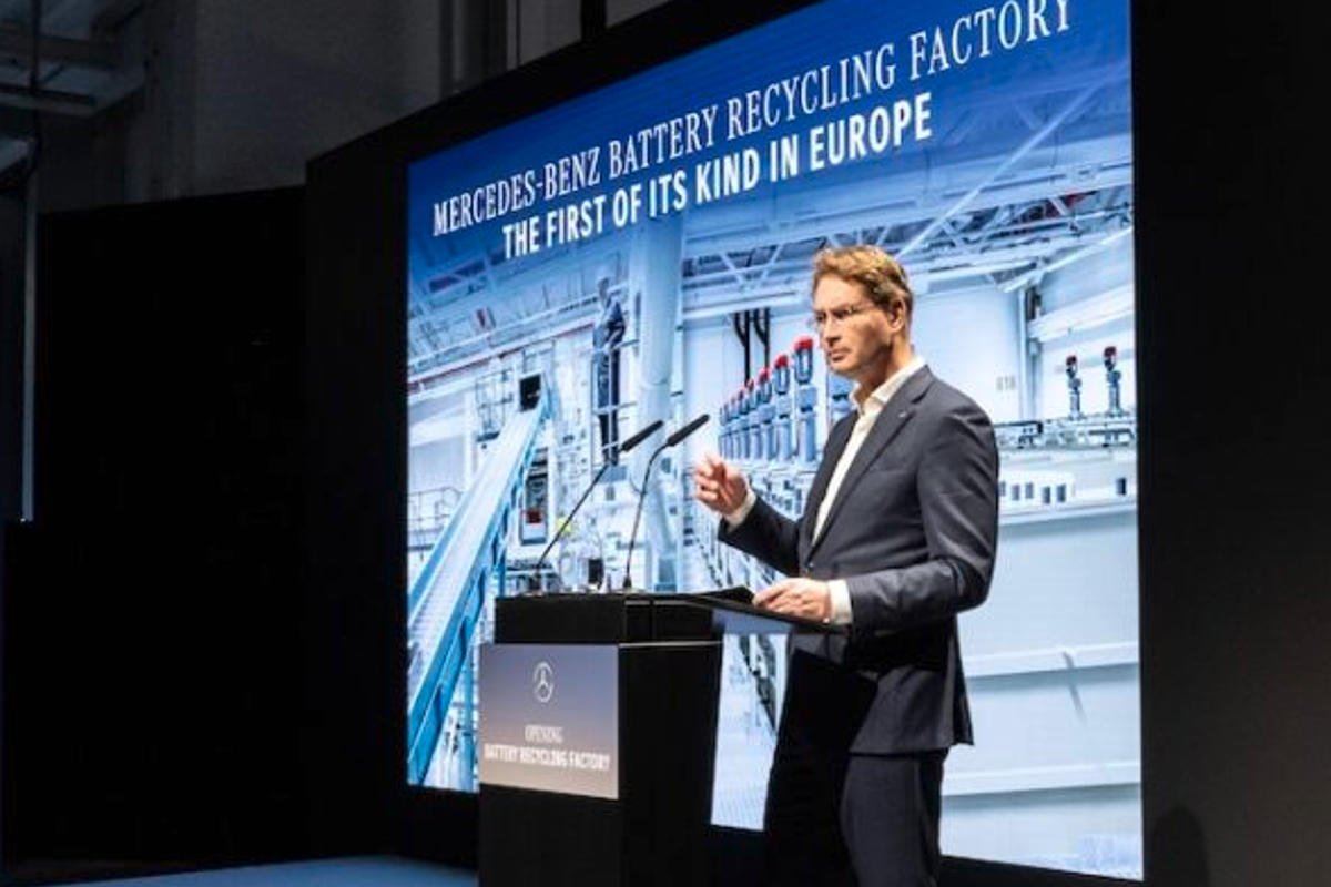First of its kind in Europe: Mercedes-Benz launches its in-house EV battery recycling facility in Kuppenheim
