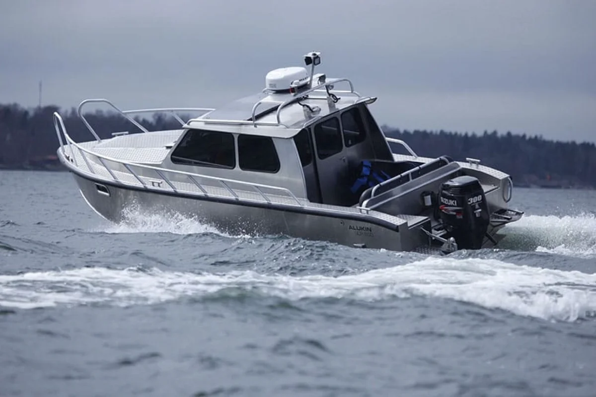The way aluminium has found its way back into the boat manufacturing business