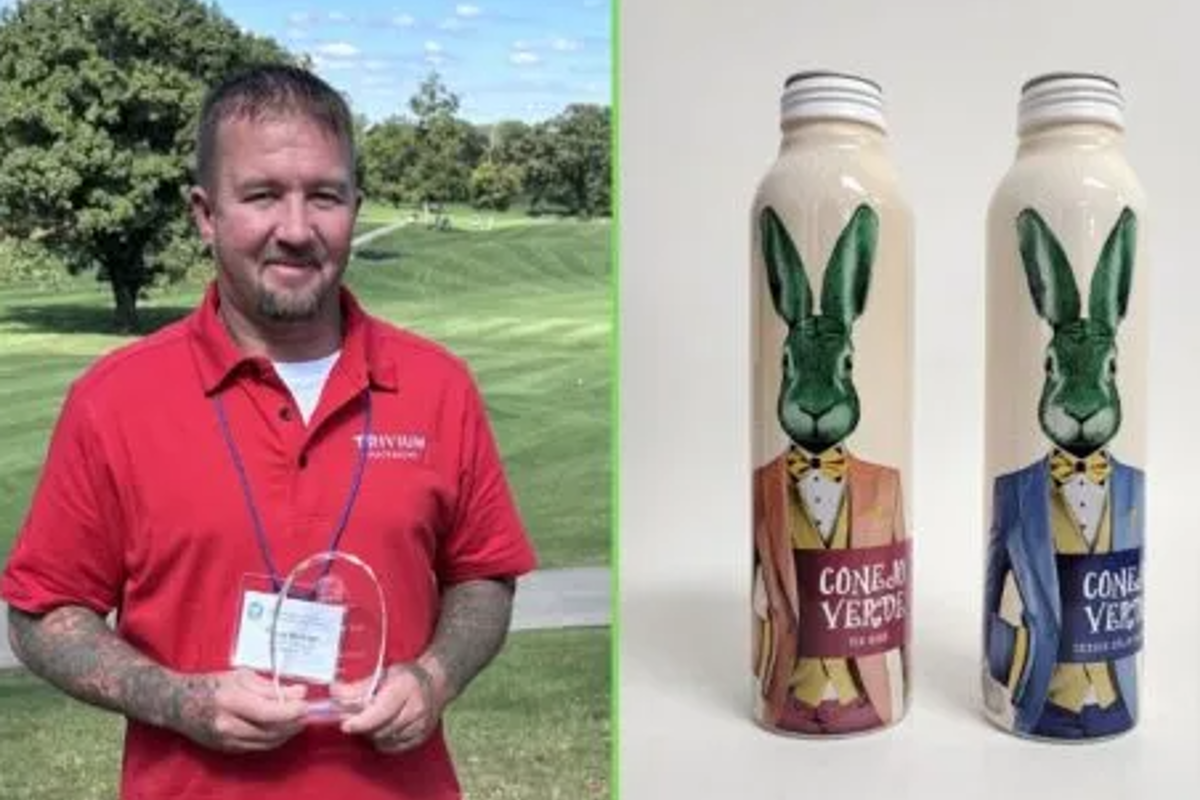 Trivium Packaging bags IMDPA Award of Excellence for its Conejo Verde aluminium wine bottles