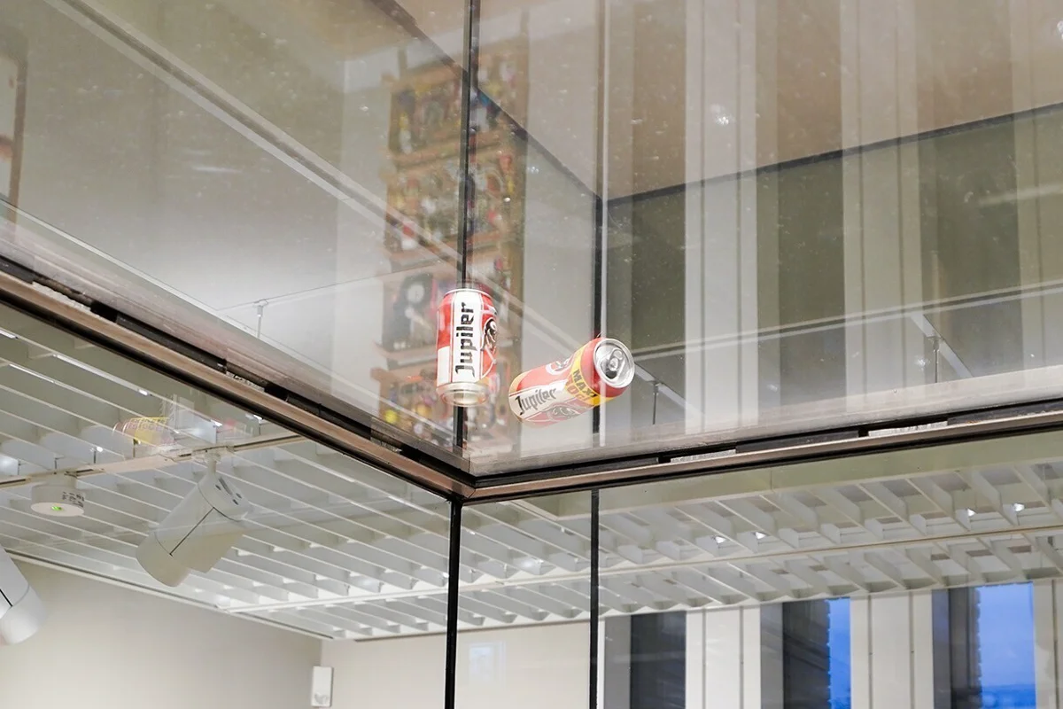 Aluminium artwork mistaken for crushed beer cans at Netherlands’ museum