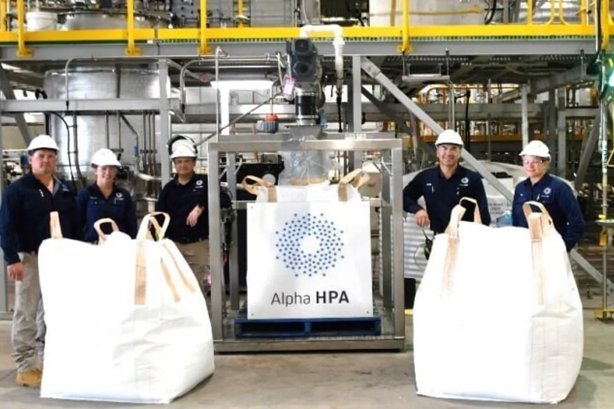 Alpha HPA begins Stage 2 construction of high-purity aluminium materials manufacturing facility