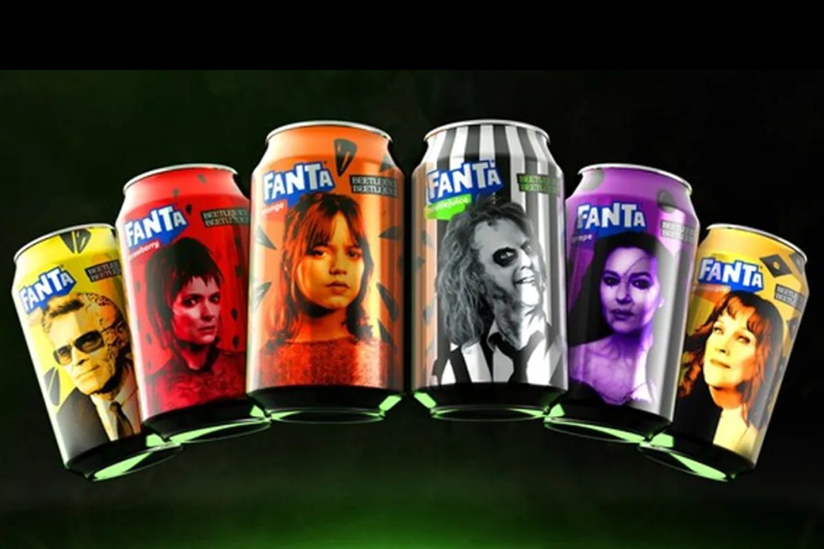 Fanta & Warner Bros. Pictures jointly launches limited edition Beetlejuice flavour in aluminium cans