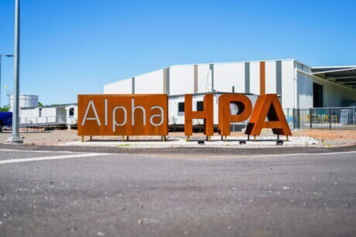 Alpha HPA embarks on the transformational development of Gladstone ultra-high-purity alumina refinery
