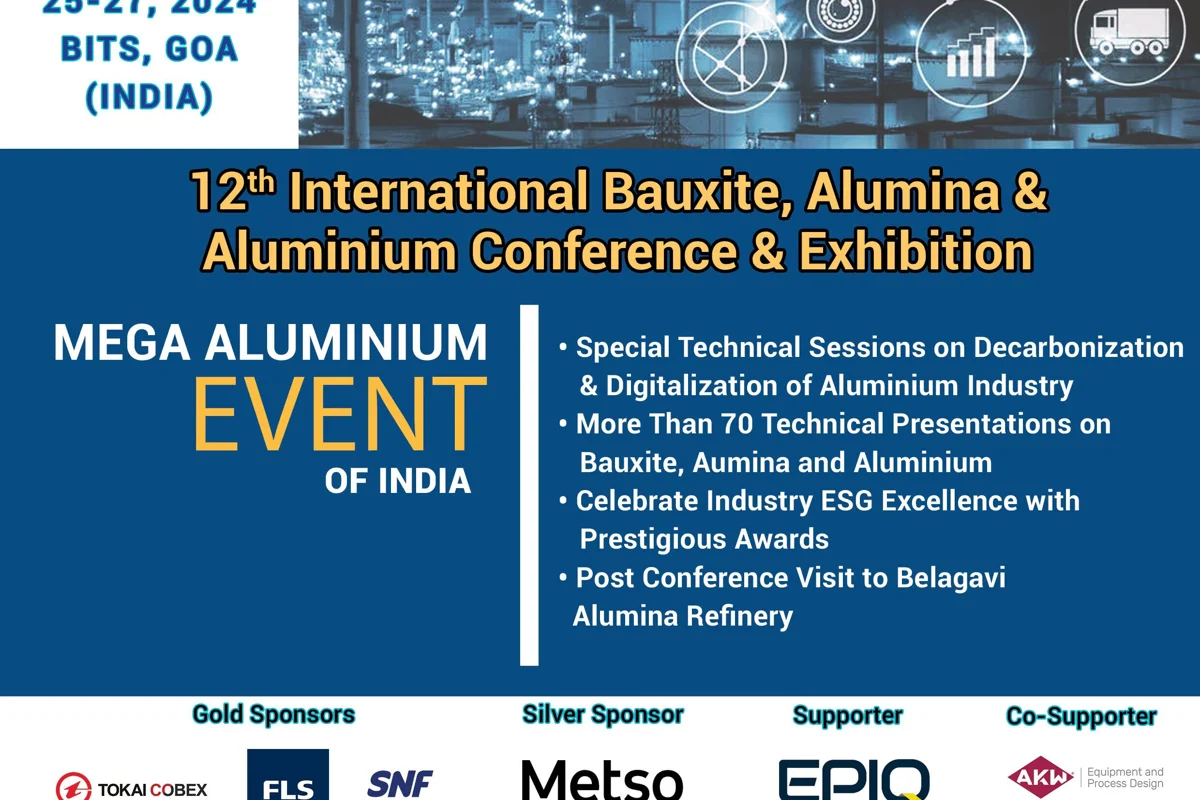 Join us at IBAAS-IIM 2024: A premier bauxite, alumina & aluminium conference & exhibition at Goa