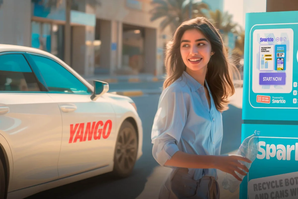 Sparklo and Yango partner to offer ride discounts, supporting UAE's ESG goals through recycling