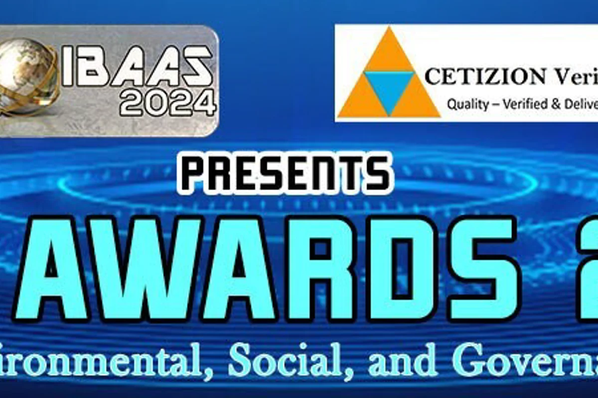 Announcing the IBAAS 2024 ESG Awards in partnership with CETIZION Verifica!