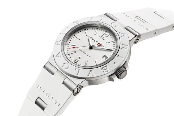 Bulgari's Aluminium White Automatic watch: An epitome of timeless sophistication