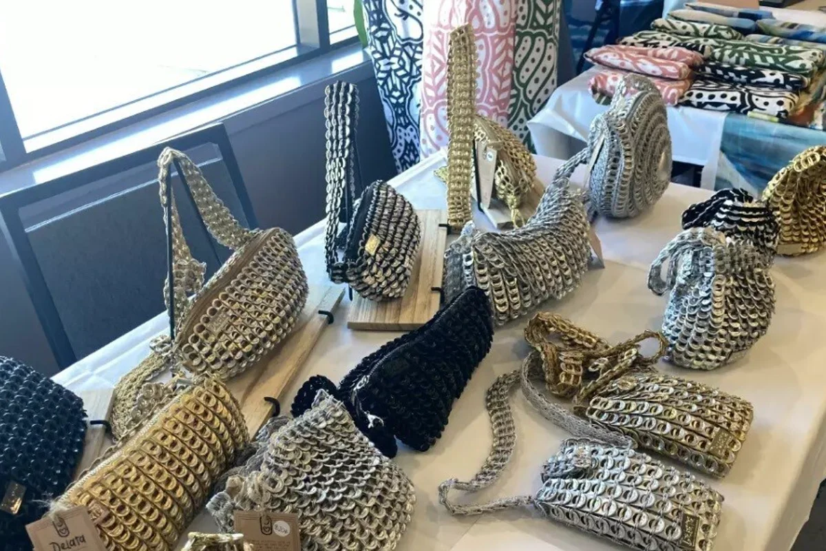 From pull tabs to fashion: Transforming recycled aluminium into stylish accessories