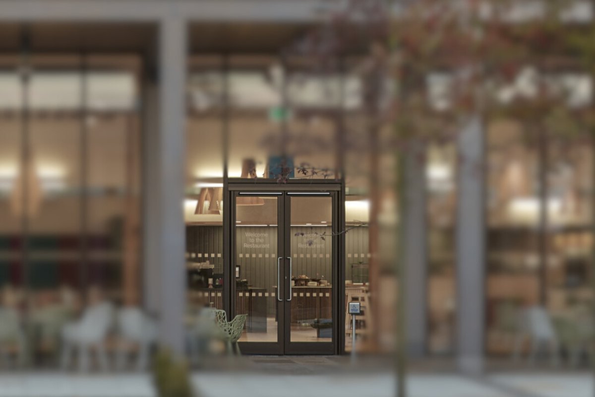 Reynaers’ next-generation thermal commercial door