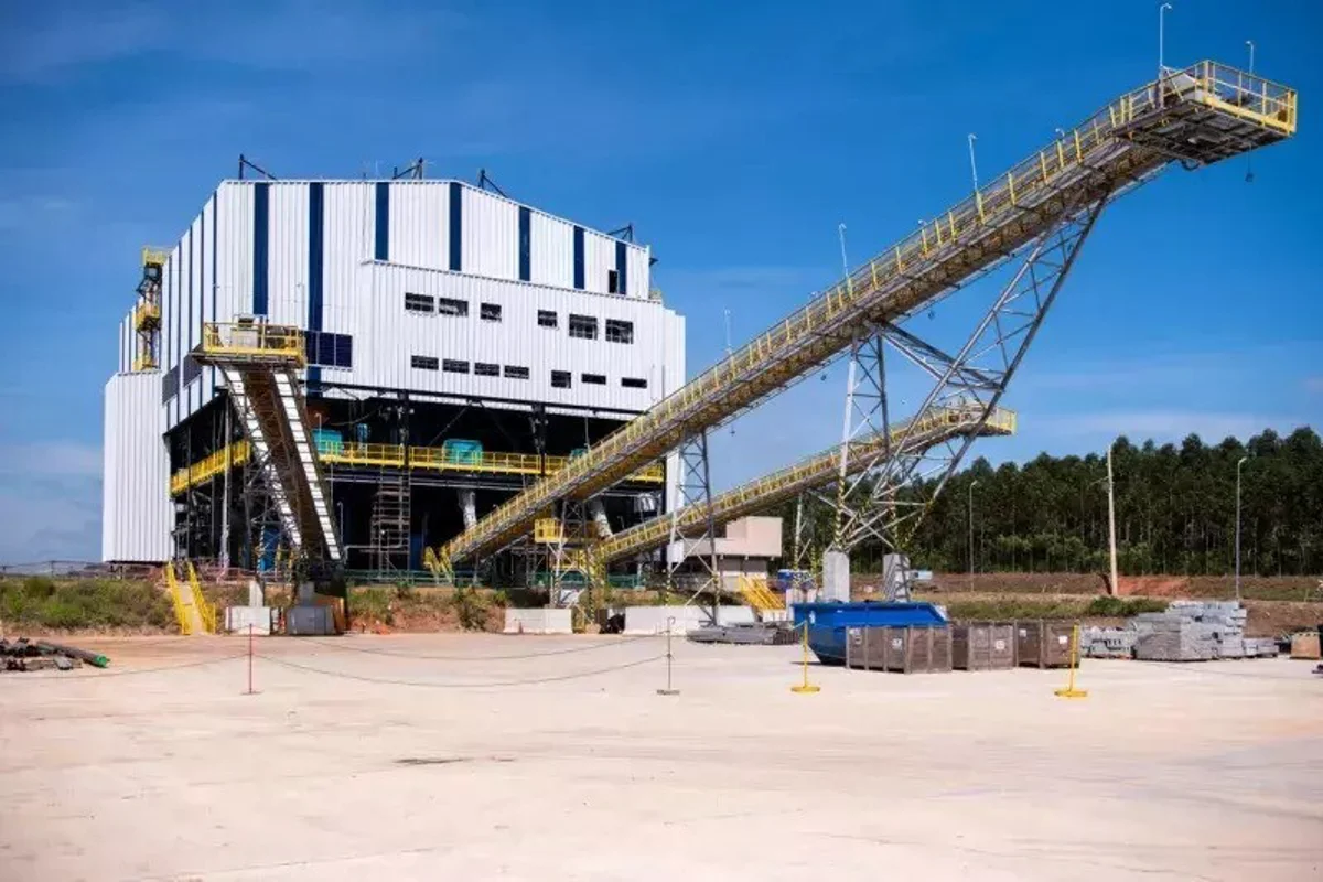 CBA completes waste drying plant, which cost R$500 million
