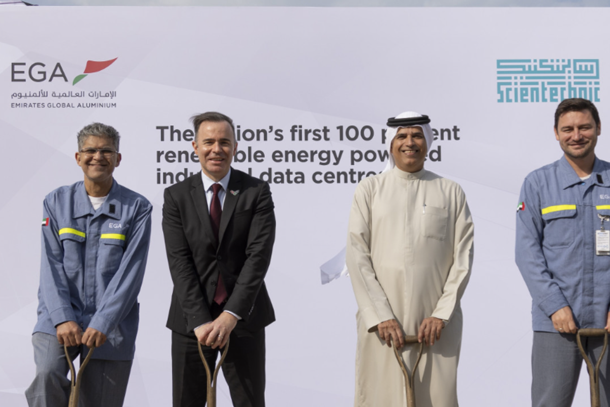 EGA pioneers renewable power: Groundbreaking ceremony of the region’s first industrial data centres in Jebel Ali & Al Taweelah