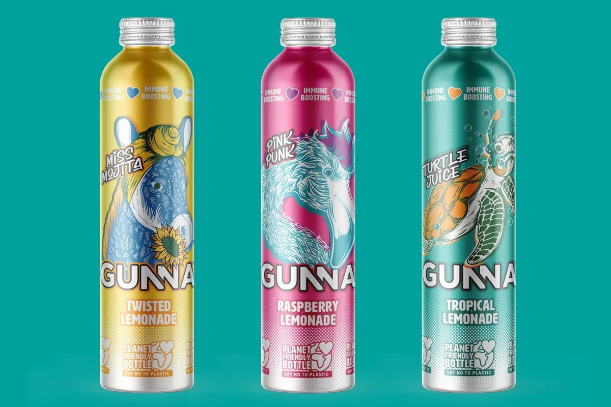 A new aluminium bottling facility by The Sustainable Bottling Company starts operating in Leicester