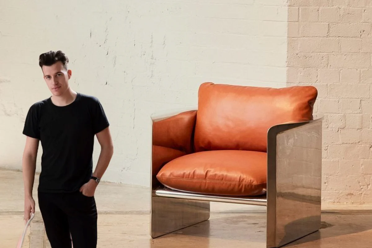 Australian designer Tom Fereday creates extraordinary furniture range with recycled aluminium
