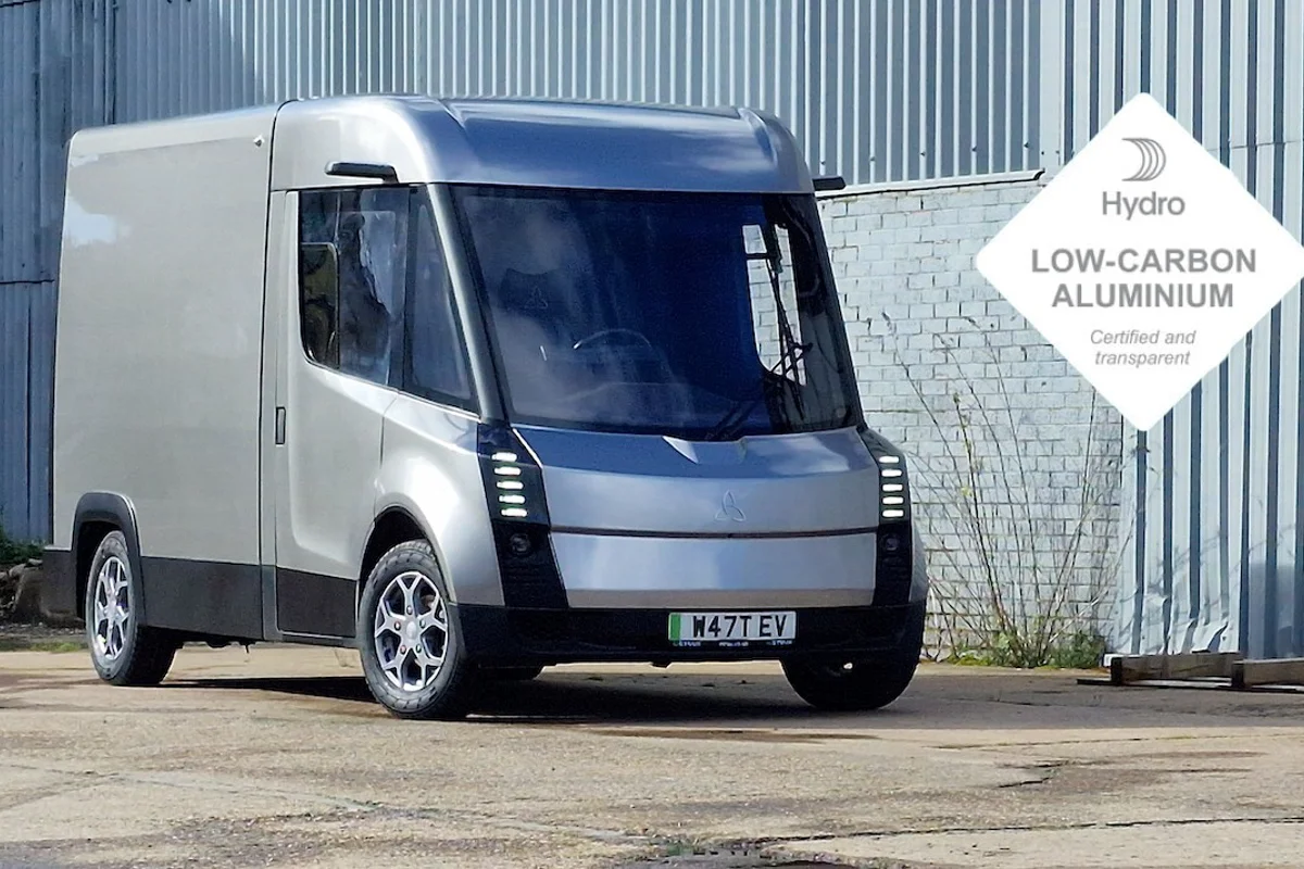 Road to circular economy: UK EV startup WEVC proposes using Hydro’s low-carbon aluminium for its electric vans