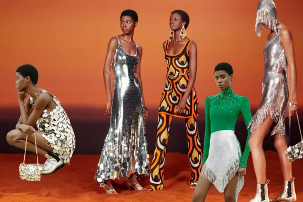 Phenomenal Rabanne designer creates limited edition H&M collection with aluminium fabric