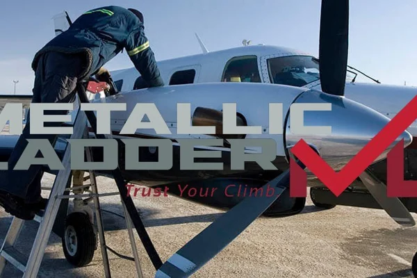 Metallic Ladder launches aluminium AeroLadder for aircraft maintenance