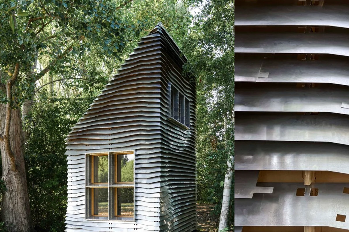 German designers build sustainable Digital House with recycled aluminium