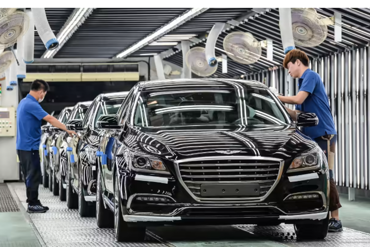 July 2023 sees almost 10% y-o-y rise in South Korea's auto production