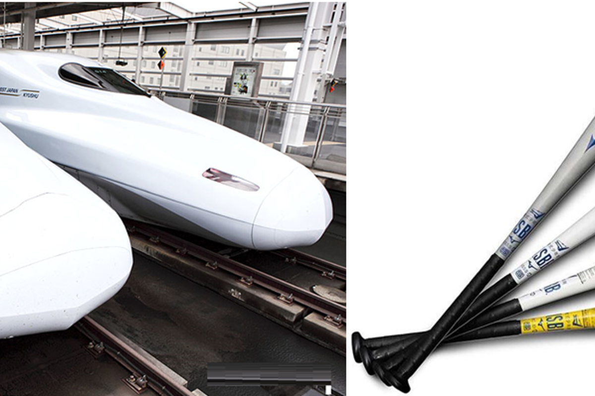 Japan recycles retired bullet trains into aluminium baseball bats