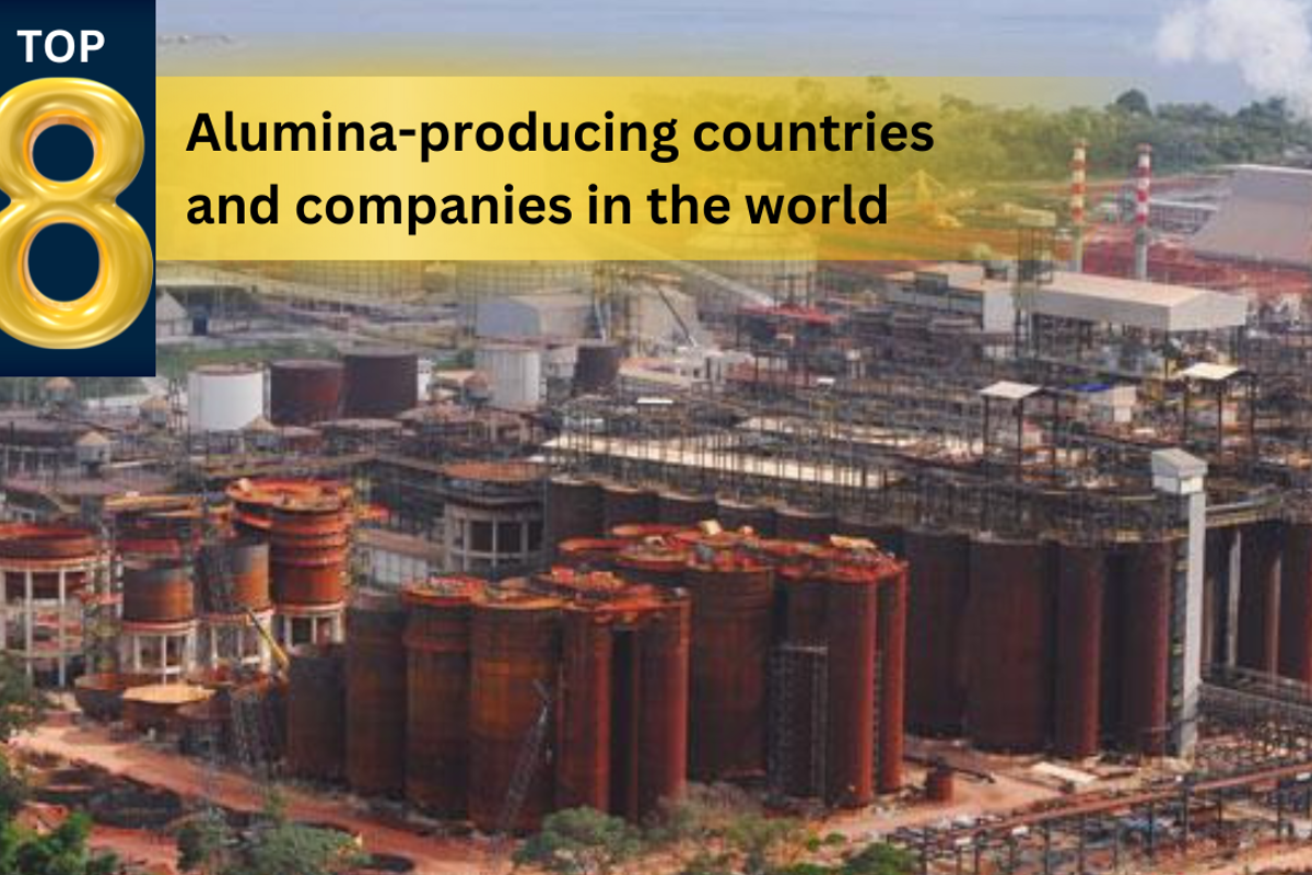 Top 8 alumina-producing countries and companies in the world