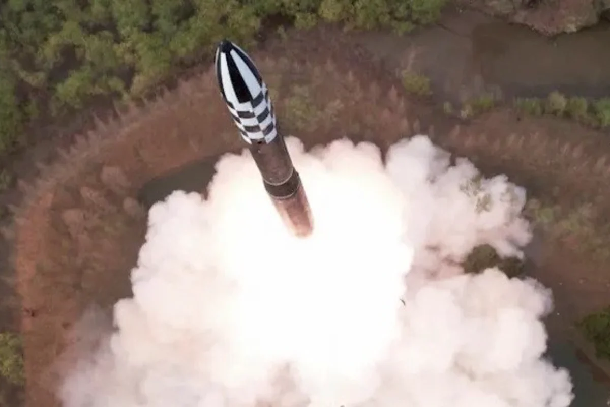 North Korea launches intercontinental ballistic missile using solid-fuel technology