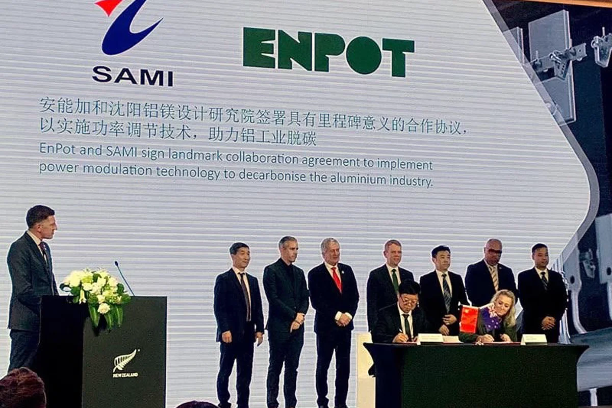 SAMI and EnPot sign intention to cooperate agreement in Beijing