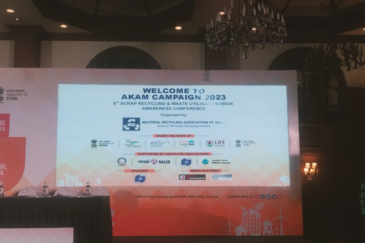 JNARDDC, MRAI and Ministry of Mines shared stage at AKAM 2023 to promote recycling & the circular economy
