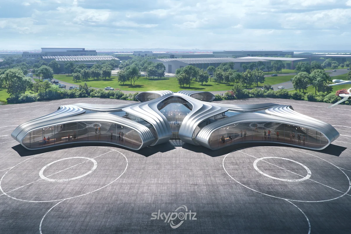 Paris Airshow 2023: Skyportz’s grand display of aluminium vetriports intrigues the audience